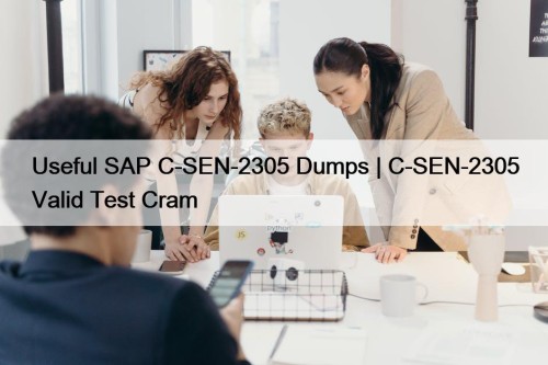 Useful SAP C-SEN-2305 Dumps | C-SEN-2305 Valid Test ...